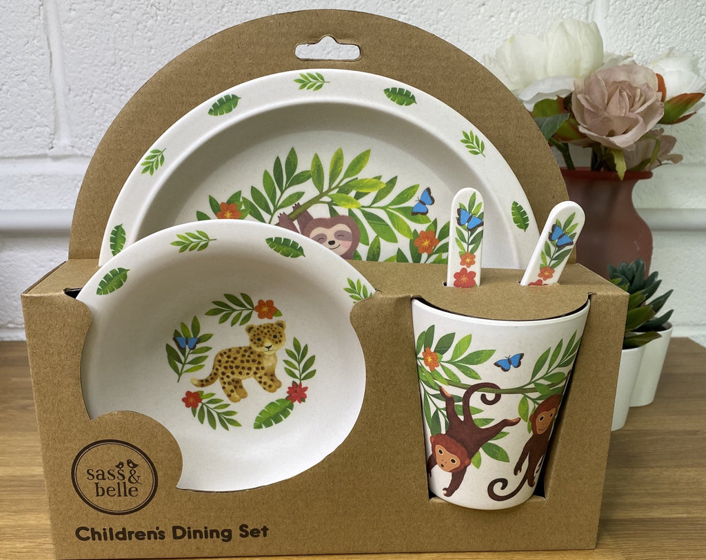 Sass and Belle - Sloth and Friends Tableware Set