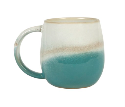 Sass and Belle - Dip glazed ombre Turquoise Mug